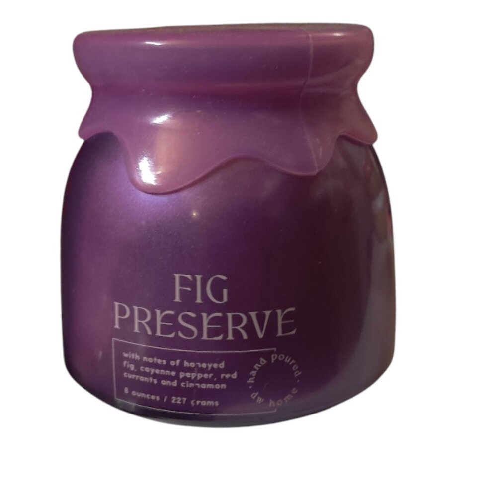 DW Home Goodies Fig Preserve Hand Poured Candle Single Wick